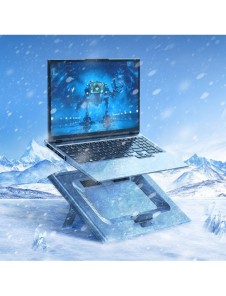 Baseus USB kylplatta för bärbar dator upp till 21" grå (LUWK000013)