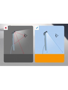 Baseus i-wok LED-lampa för skrivbordsskärmsbelysning svart (DGIWK-B01)