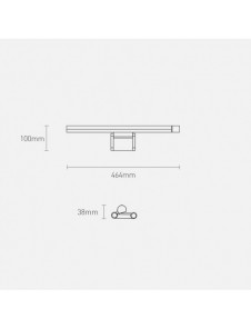 Baseus i-wok Series LED-lampa för skrivbordsbelysning för bildskärmsbelysning svart (DGIWK-P01)