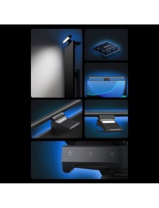 Baseus i-wok2 LED-lampa för skrivbordsskärmsbelysning svart (DGIW000101)