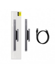 Baseus Magnetic LED Sänglampa Underskåp Lampa för Hem Kök Rum Grå (DGXC-C0G)