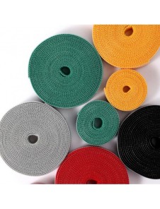 Baseus Rainbow Circle kardborreband - kardborreband kabelorganiserar 1m svart (ACMGT-E01)