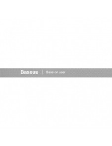 Baseus Rainbow Circle kardborreband - Kardborreband Kardborrekabelorganisatör 3m grå (ACMGT-F0G)