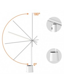 Baseus Smart Eye uppladdningsbart hopfällbart läsbord LED-lampa (Smart Light) vit (DGZG-02)
