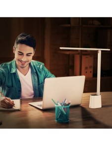 Baseus Smart Eye uppladdningsbart hopfällbart läsbord LED-lampa (Smart Light) vit (DGZG-02)