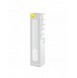 Baseus Sunshine Series garderobslampa med PIR-rörelsedetektor 1200 mAh vit (DGYG000002)