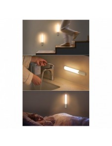 Baseus Sunshine Series garderobslampa med PIR-rörelsedetektor 1200 mAh vit (DGYG000002)