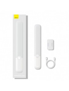 Baseus Sunshine Series garderobslampa med PIR-rörelsedetektor 1200 mAh vit (DGYG000002)