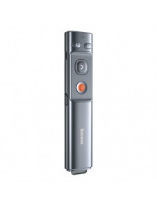 Baseus Orange Dot laserpekarfjärrkontroll för PC-presentation med inbyggt batteri grått (WKCD000013)