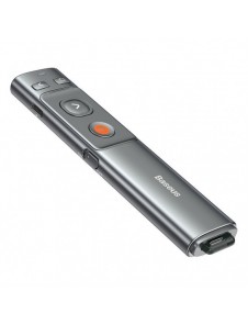 Baseus Orange Dot laserpekarfjärrkontroll för PC-presentation med inbyggt batteri grått (WKCD000013)