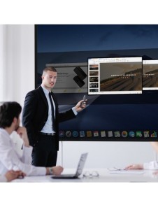 Baseus Orange Dot laserpekarfjärrkontroll för PC-presentation med inbyggt batteri grått (WKCD000013)