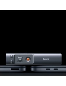 Baseus Orange Dot laserpekarfjärrkontroll för PC-presentation med inbyggt batteri grått (WKCD000013)