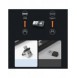 Baseus Orange Dot laserpekarfjärrkontroll för PC-presentation med inbyggt batteri grått (WKCD000013)