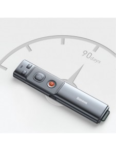 Baseus Orange Dot laserpekarfjärrkontroll för PC-presentation med inbyggt batteri grått (WKCD000013)