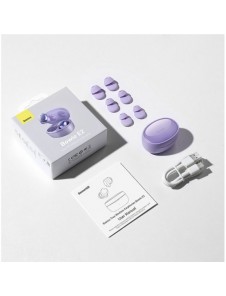 Baseus Bowie E2 TWS Bluetooth 5.2 trådlösa hörlurar Vattentät IP55 Svart (NGTW090001)