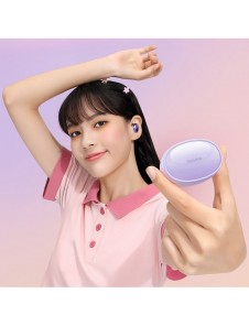 Baseus Bowie E2 TWS Bluetooth 5.2 trådlösa hörlurar Vattentäta IP55 Rosa (NGTW090004)