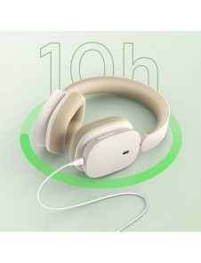 Baseus Bowie H1 trådlösa hörlurar Bluetooth 5.2 ANC grå (NGTW230013)