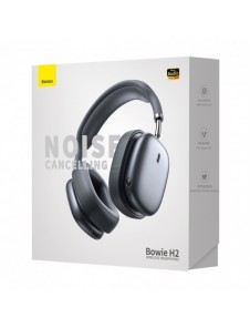 Baseus Bowie H2 ANC trådlösa on-ear hörlurar - grå