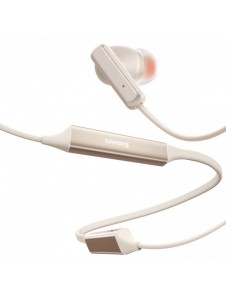Baseus Bowie U2 Pro TWS ANC trådlösa Bluetooth-hörlurar - kräm och vit
