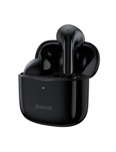 Baseus E3 Wireless Bluetooth 5.0 TWS Öronsnäckor Vattentät IP64 Svart (NGTW080001)
