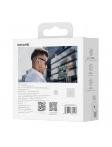 Baseus E3 Wireless Bluetooth 5.0 TWS Öronsnäckor Vattentät IP64 Svart (NGTW080001)