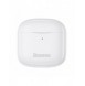 Baseus E3 Wireless Bluetooth 5.0 TWS Öronsnäckor Vattentät IP64 Vit (NGTW080002)