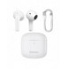 Baseus E3 Wireless Bluetooth 5.0 TWS Öronsnäckor Vattentät IP64 Vit (NGTW080002)
