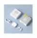 Baseus E3 Wireless Bluetooth 5.0 TWS Öronsnäckor Vattentät IP64 Vit (NGTW080002)