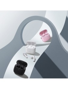 Baseus E8 Wireless Bluetooth 5.0 TWS Öronsnäckor Vattentät IPX5 Vit (NGE8-02)