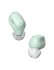 Baseus Encok WM01 TWS trådlösa in-ear Bluetooth 5.3 hörlurar grön uppgraderad version (NGTW240006)