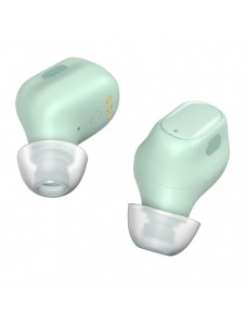 Baseus Encok WM01 TWS trådlösa in-ear Bluetooth 5.3 hörlurar grön uppgraderad version (NGTW240006)