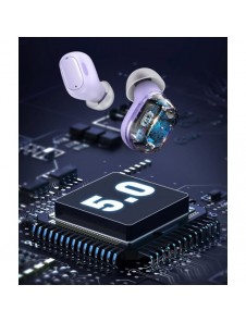 Baseus Encok WM01 TWS trådlösa in-ear Bluetooth 5.3 hörlurar grön uppgraderad version (NGTW240006)