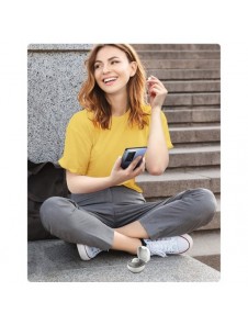 Baseus Encok WM01 TWS trådlösa in-ear Bluetooth 5.3 hörlurar grön uppgraderad version (NGTW240006)