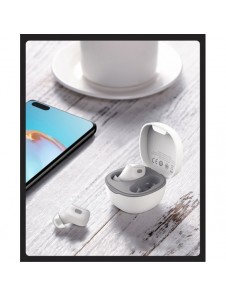 Baseus Encok WM01 TWS trådlösa in-ear Bluetooth 5.3 hörlurar grön uppgraderad version (NGTW240006)