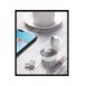 Baseus Encok WM01 TWS trådlösa in-ear Bluetooth 5.3 hörlurar grön uppgraderad version (NGTW240006)