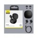 Baseus Encok WM01 TWS trådlösa in-ear Bluetooth 5.3 hörlurar grön uppgraderad version (NGTW240006)