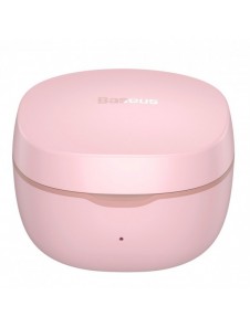 Baseus Encok WM01 TWS trådlösa in-ear Bluetooth 5.3 hörlurar Rosa uppgraderad version (NGTW240004)