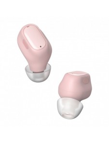 Baseus Encok WM01 TWS trådlösa in-ear Bluetooth 5.3 hörlurar Rosa uppgraderad version (NGTW240004)