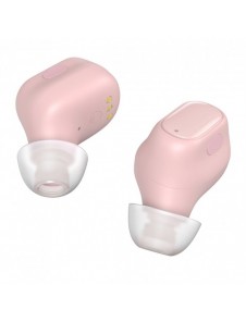 Baseus Encok WM01 TWS trådlösa in-ear Bluetooth 5.3 hörlurar Rosa uppgraderad version (NGTW240004)