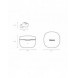 Baseus Encok WM01 TWS trådlösa in-ear Bluetooth 5.3 hörlurar Rosa uppgraderad version (NGTW240004)
