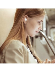 Baseus Encok WM01 TWS trådlösa in-ear Bluetooth 5.3 hörlurar vit uppgraderad version (NGTW240002)