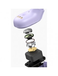 Baseus Encok WM01 TWS trådlösa in-ear Bluetooth 5.3 hörlurar vit uppgraderad version (NGTW240002)
