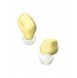 Baseus Encok WM01 TWS trådlösa in-ear Bluetooth 5.3 hörlurar Gul uppgraderad version (NGTW240011)
