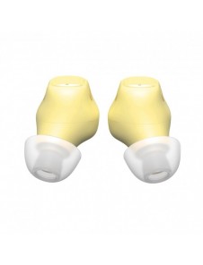 Baseus Encok WM01 TWS trådlösa in-ear Bluetooth 5.3 hörlurar Gul uppgraderad version (NGTW240011)