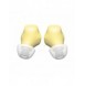 Baseus Encok WM01 TWS trådlösa in-ear Bluetooth 5.3 hörlurar Gul uppgraderad version (NGTW240011)