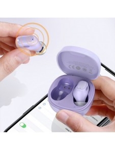 Baseus Encok WM01 TWS trådlösa in-ear Bluetooth 5.3 hörlurar Gul uppgraderad version (NGTW240011)