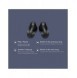 Baseus Encok WM01 TWS trådlösa in-ear Bluetooth 5.3 hörlurar Gul uppgraderad version (NGTW240011)