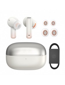 Baseus Storm 1 trådlösa bluetooth 5.2 TWS in-ear-hörlurar med ANC / ENC vit (NGTW140202)