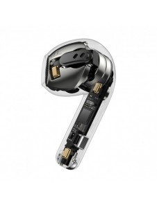 Baseus Storm 3 trådlösa bluetooth 5.2 TWS hörlurar med ANC svart (NGTW140101)