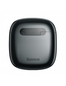 Baseus Storm 3 trådlösa bluetooth 5.2 TWS hörlurar med ANC svart (NGTW140101)